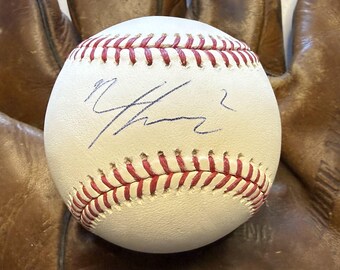 Nico Hoerner Signed Autographed Major League (OML) Baseball, COA Included