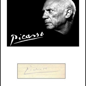 Picasso signature - Etsy 日本