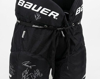 Anaheim Ducks Multi Signed Autographed Hockey Pants, Includes a COA