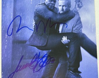 Samuel L. Jackson & Ryan Reynolds Autographed Hitman's Bodyguard Glossy 8x10 Photo, COA Included