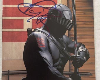 Ray Park Autographed G.I. Joe Magazine, COA Included