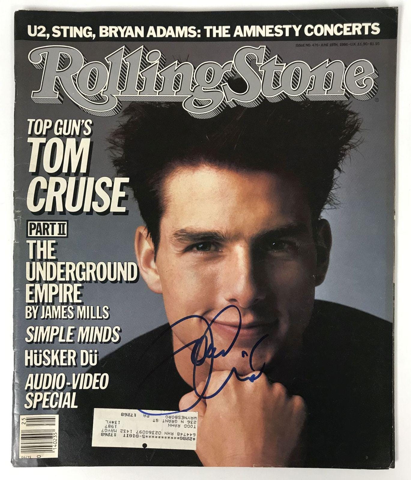 Tom cruise signature - Etsy 日本