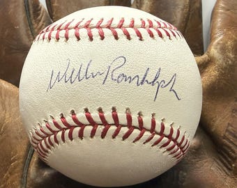 Willie Randolph Autographed Official Major League (OML) Baseball, COA Included