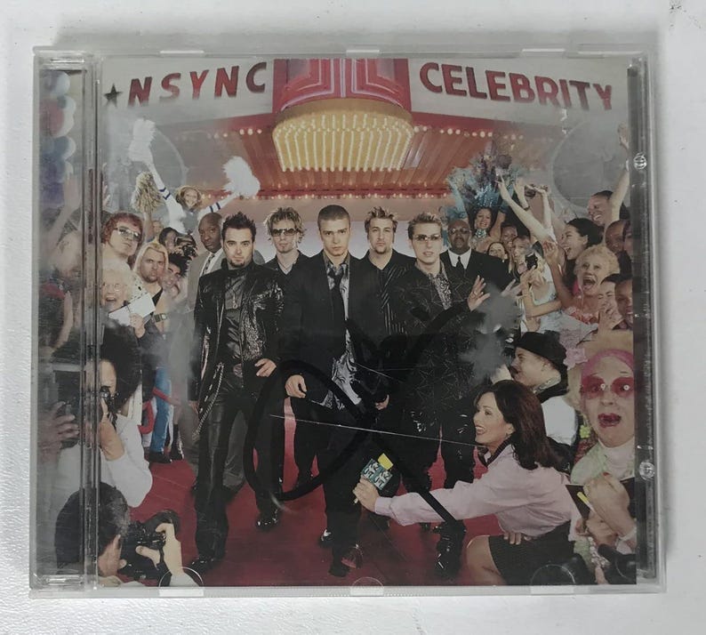 Nsync Disc Justin Timberlake Autographed NSYNC Music CD Compact Disc, COA Included ...