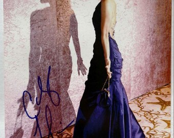 Fotografía brillante autografiada de Cheryl Hines de 8 x 10 pulgadas, certificado de autenticidad incluido.