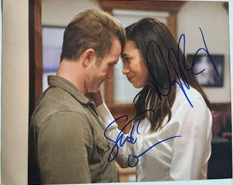 Scott Caan & Dania Ramirez Autographed Alert: Missing Persons Unit Glossy 8x10 Photo, COA Included