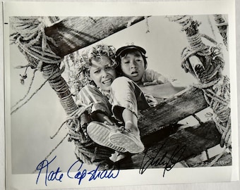 Kate Capshaw & Ke Huy Quan Autographed "Indiana Jones" Glossy 8x10 Photo, COA Included