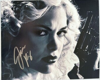 Foto brillante de 8x10 de Sin City autografiada por Jaime King, certificado de autenticidad incluido.