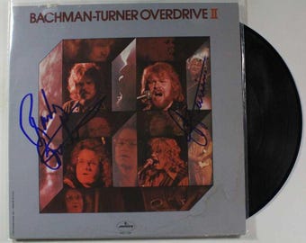 Randy Bachman & C.F. Turner Autographed "Bachman-Turner Overdrive II" Record Album, Includes COA