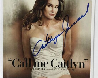Caitlyn Jenner Autographed Vanity Fair Magazine, COA Included