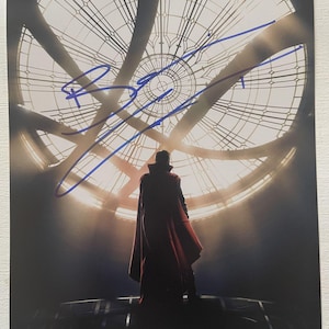 Benedict Cumberbatch Autographed "Dr. Strange" Glossy 8x10 Photo, COA Included