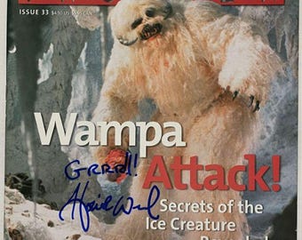 Howie Weed Autographed Star Wars Insider Magazine, COA Included