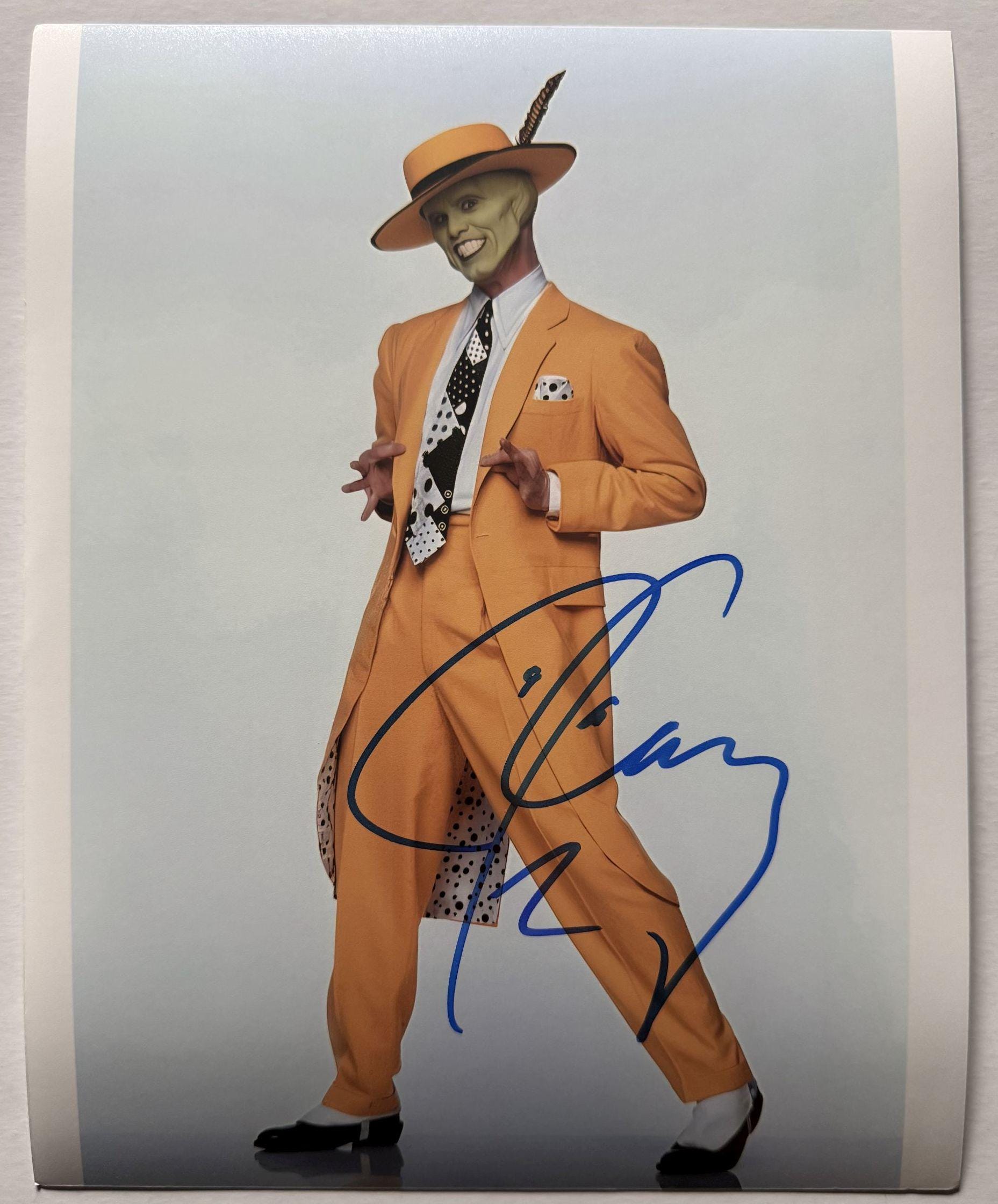 Jim carrey the mask signed - Etsy 日本