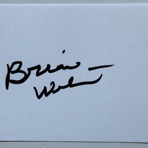Brian Wilson Autograph - Etsy