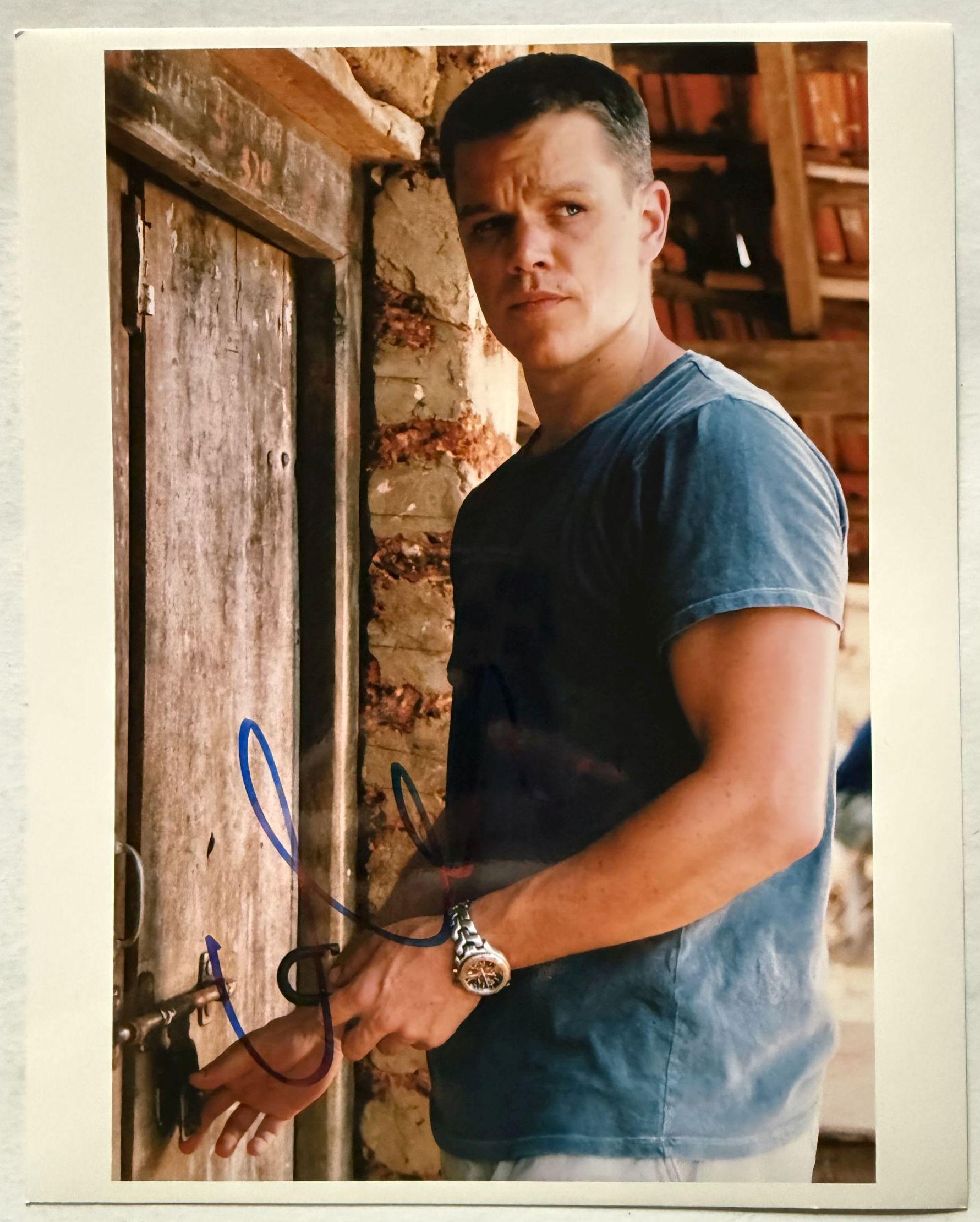 Matt Damon Signature - Etsy
