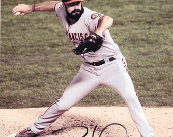 Brian Wilson Signed Autographed Glossy 8x10 Photo San Francisco Giants, COA Included
