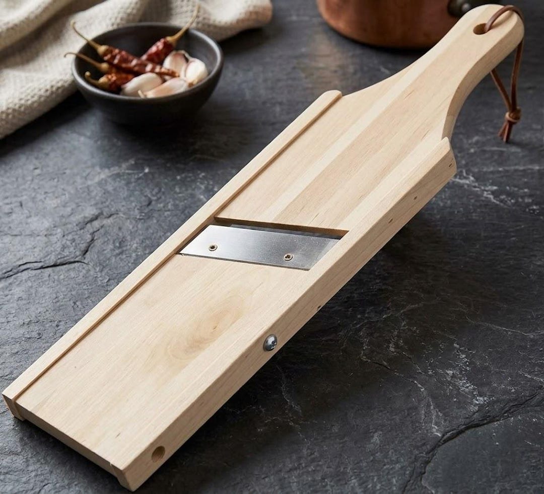 Japanese Wide Wooden Mandoline Slicer