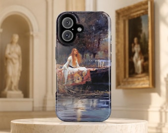 Lady of Shalott iPhone Case, Waterhouse Pre-Raphaelite Art Cover