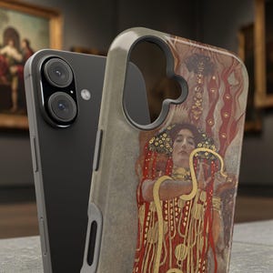 Gustav Klimt Judith Vintage Gold iPhone Case - Artistic Phone Cover Gift for Lovers image 13