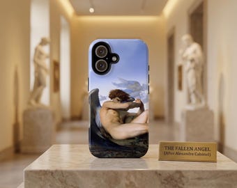 Fallen Angel Phone Case – Alexandre Cabanel Classical Art | iPhone & Samsung | Dark Gift