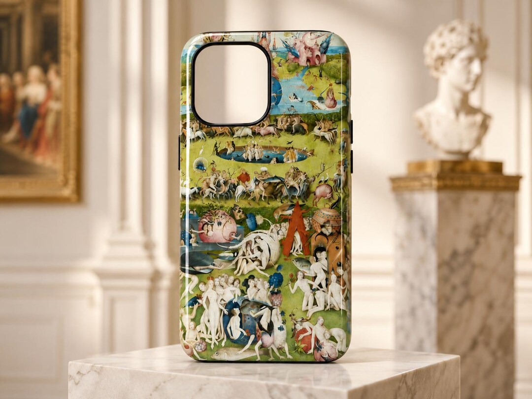 Hieronymus Bosch Garden Of Earthly Delights IPhone Case Renaissance hieronymus-bosch-garden-of-earthly-delights-iphone-case-renaissance