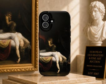 The Nightmare Phone Case, Henry Fuseli Gothic Art, MagSafe Tough Case