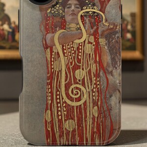 Gustav Klimt Judith Vintage Gold iPhone Case - Artistic Phone Cover Gift for Lovers image 11