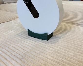 Minimalist Vertical Stand for Freebox Router - Space-Saving Internet Modem Holder - Modern Desk Organizer for Freebox Pop