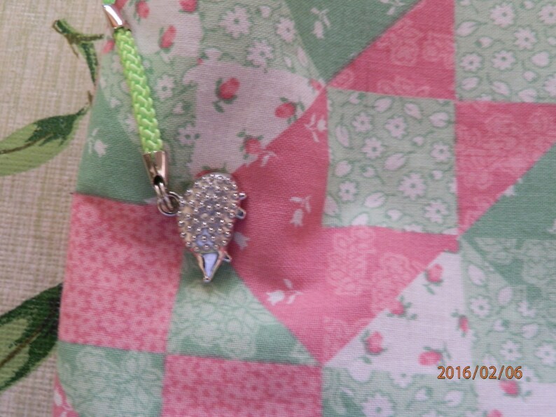 Pink Green /& White BondingCarry Bag with Strap Small AnimalHedgehogGuinea PigRat Sugar Glider with Pink Lining