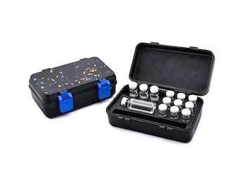 Vial Travel Case - Peptide Storage Organizer - 3ml, 10ml, and 30ml Case
