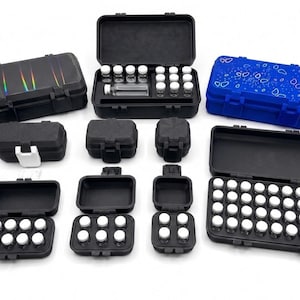 Vial Travel Case - Peptide Storage Organizer - 3ml, 10ml, and 30ml Case