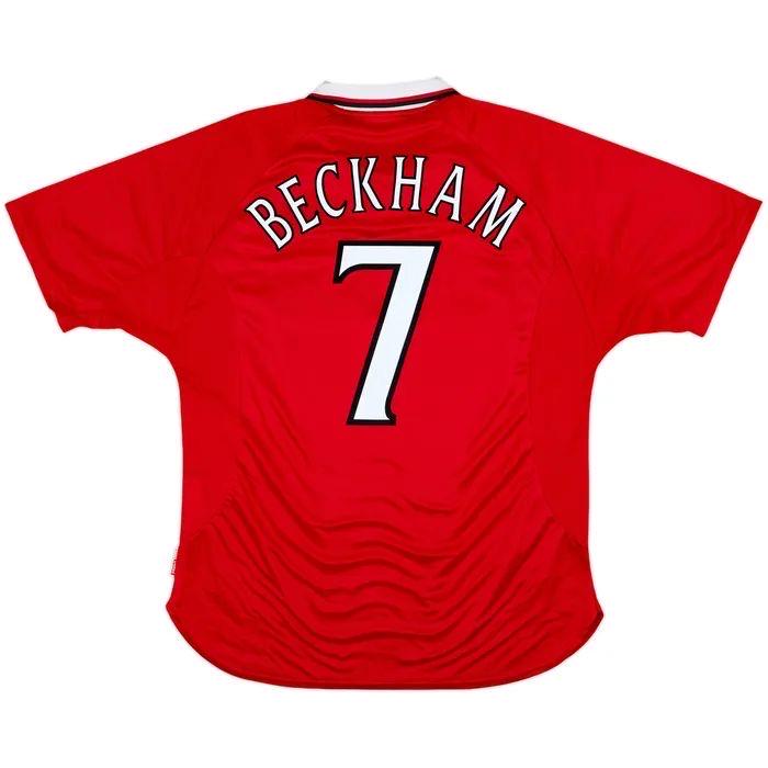 Flocage Manchester United Beckham - Pour Maillot Joueur - W0173