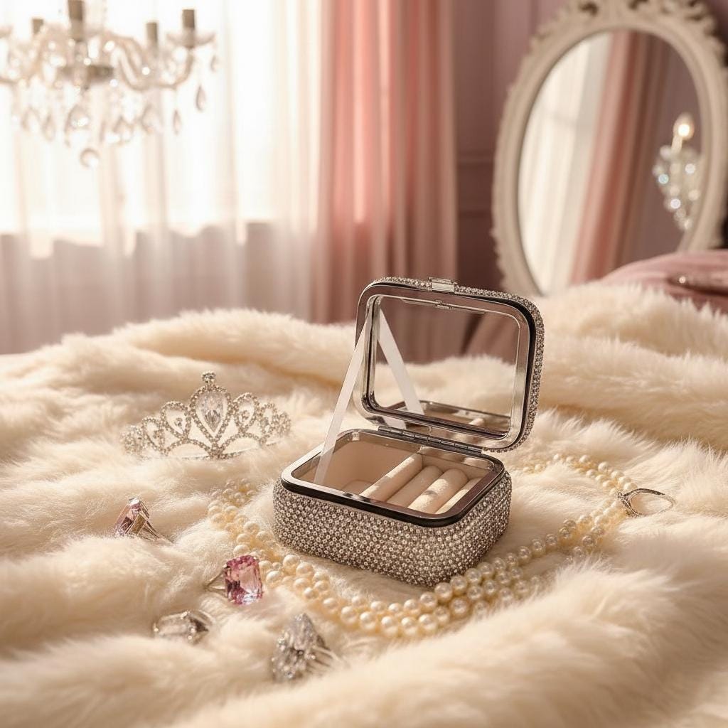 Swarovski jewelry box - Etsy 日本