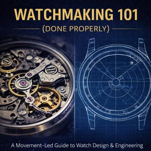 Watchmaking 101 (Done Properly) | Mechanical Watch Design Guide | Movement-Led Case Engineering PDF