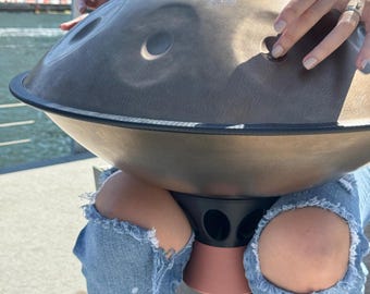 Amunah Handpan Lap Stand - Magnetic Hand Pan Lap Mount for Easy Control