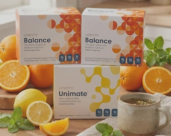 3 pack unicity balance (60 suchets)+unimate (30 suchets)