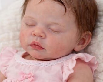16 Inch Silicone Reborn Baby Doll Girl Boy Realistic Full Body Handmade Lifelike Newborn Collectible Art Doll Unique Baby Shower Gift