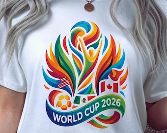 World cup 2026 USA Canada Mexico PNG – T-Shirt Design (Digital Download)
