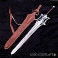 He-Man Sword of Power Replica – Handmade Steel Fantasy Sword – Collector Display Piece – Includes Free Wall Mount &  Packaging product logo