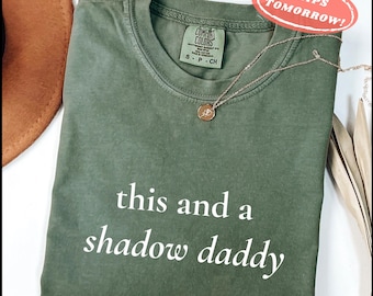 Shadow Daddy Shirt, Funny Dark Romance Tee, BookTok Merch, Book Lover Gift, Comfort Colors Bookish Shirt, Fantasy Reader Tee, Gift for Her