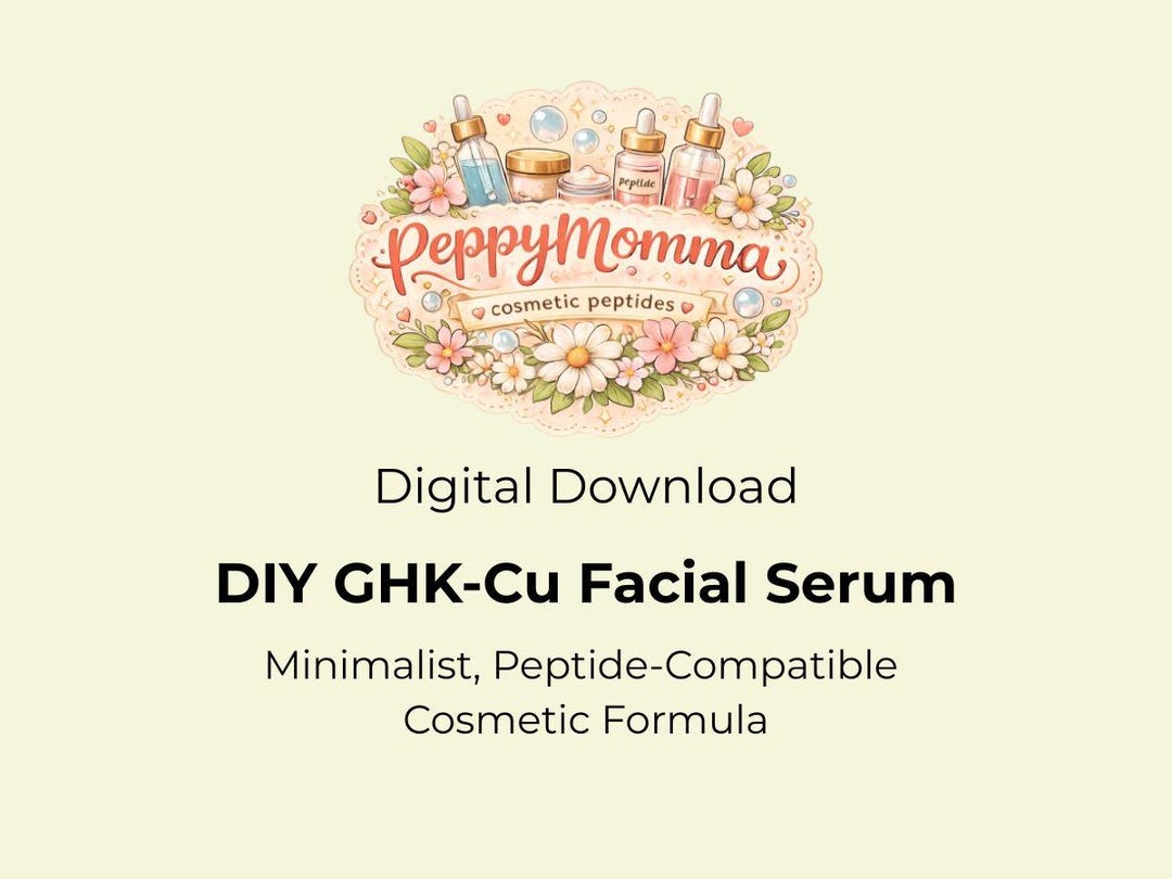 Buy DIY Ghk-cu Copper Peptide Facial Serum Guide | Minimalist Cosmetic Formula (PDF Download) Online in India
