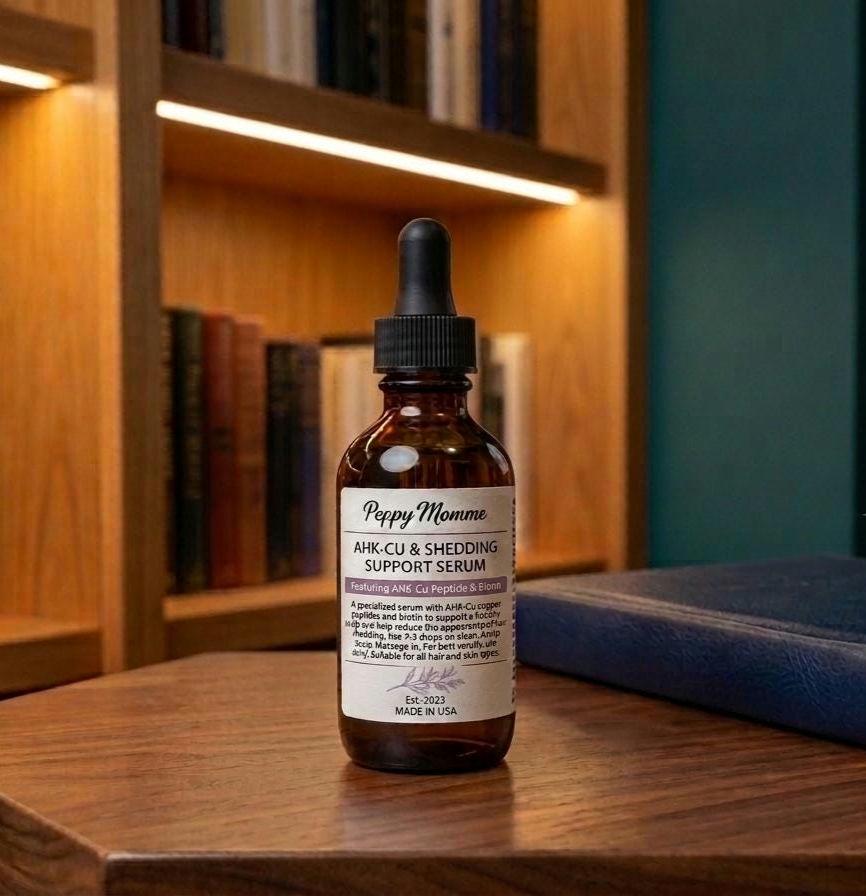 AHK-Cu PLUS Shedding Support Serum Advanced Copper Peptide Scalp Treatment Diaminopyrimidine Oxide Hair Serum 30mL