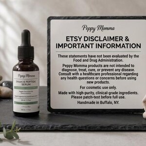 Cosmetic Use Disclaimer