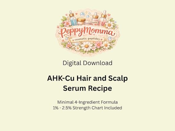 how to mix ahk cu for hair DIY AHK-Cu & Scalp Serum Recipe Professional-Grade Pet B12 Supplement Supply Duration:1 month supply Now Foods B-12 Energy