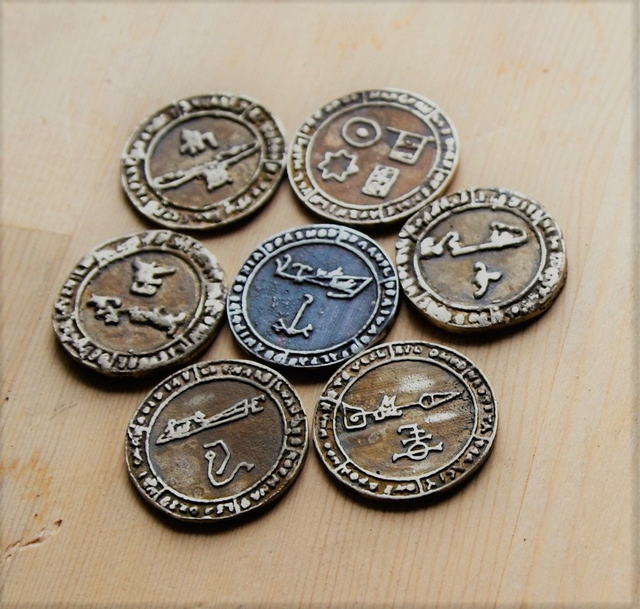 Babalel Enochian Cast Seal Pendant 1 Inch Magick Occult Etsy UK