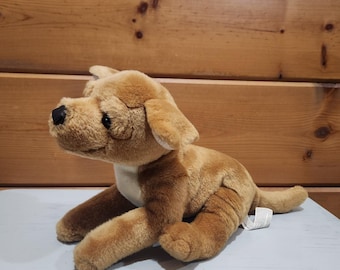 ANIMAL ALLEY Tan Shorthair Chihuahua 11" Plush Dog Puppy Toy Vintage Toys R Us