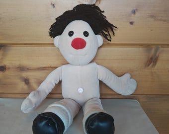1995 Big Comfy Couch Show Molly Plüsch Puppe 17 "Vintage Commonwealth Lovey *Lesen*