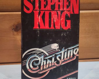 Stephen King Christine Hardcover Viking Press 1983 Book Club 1st Edition  Horror
