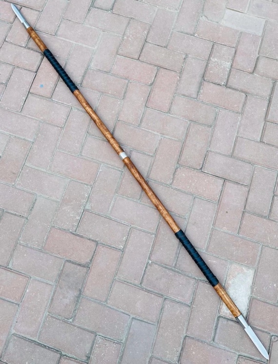 Handgemachter Wurfspear Wikinger Ragnar of God Of Klinge Chaos Ilympus Speer, Geschenk Throwing Spear