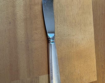 Antique Sterling Silver Handle stainless steel butter knife